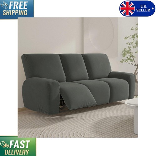 Elegant anthracite seater - anthracite, 3-seater