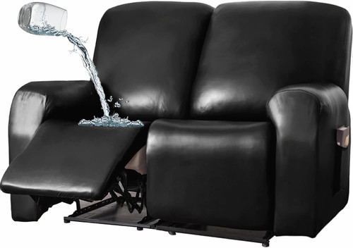 Leather stretch recliner - pu,